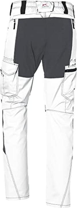 Image du produit Kübler Pantalon stretch ACTIVIQ blanc/anthracite Forme 2850 Taille 90 (90)