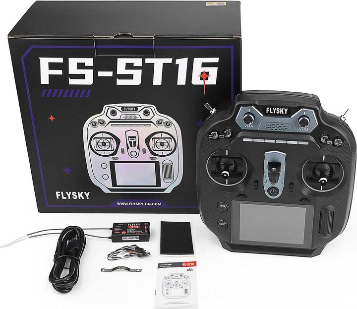 Produktbild Fly Sky Flysky FS-ST16 Sender 16 Kanal ANT 2,4Ghz Fernsteuerung