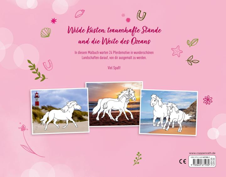 Produktbild Traumpferde-Malbuch: Strand & Meer