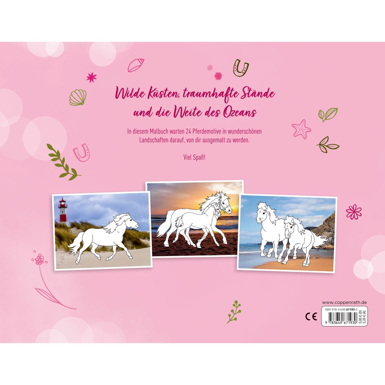 Thumbnail - Coppenrath Traumpferde-Malbuch: Strand & Meer