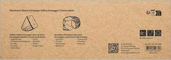 Image du produit Heidi Cheese Line Rabot à fromage mitre avec Edelweiss