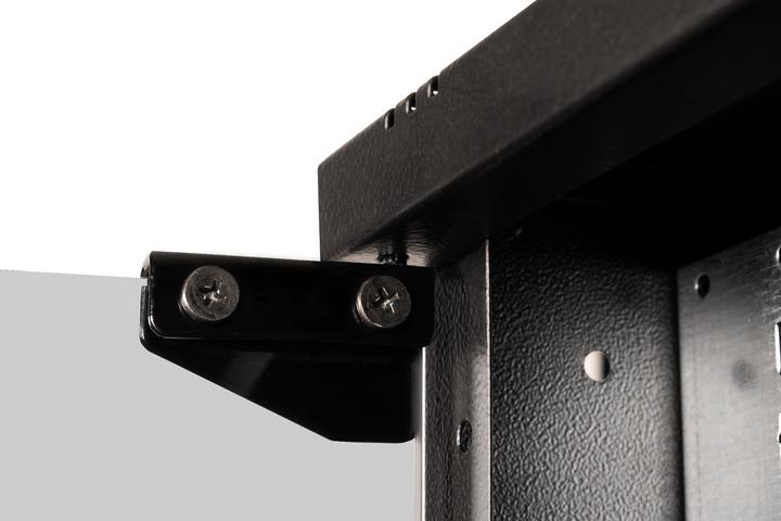 Actual product image Digitus 19" 9U wall-mounted housing, SOHO PRO 459 x 540 x 400 mm, black (9 RU, 19 inch rack)