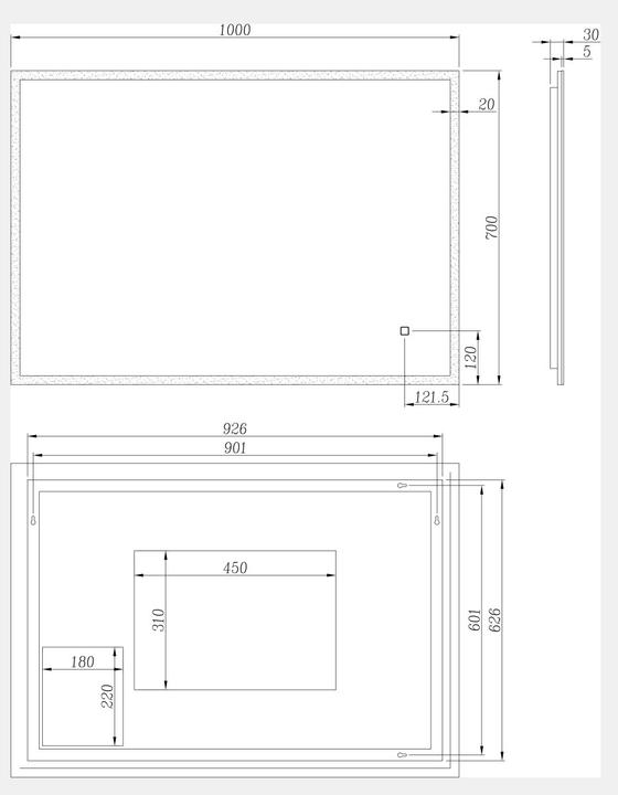 Produktbild Diaqua Faro (70 x 50 cm)