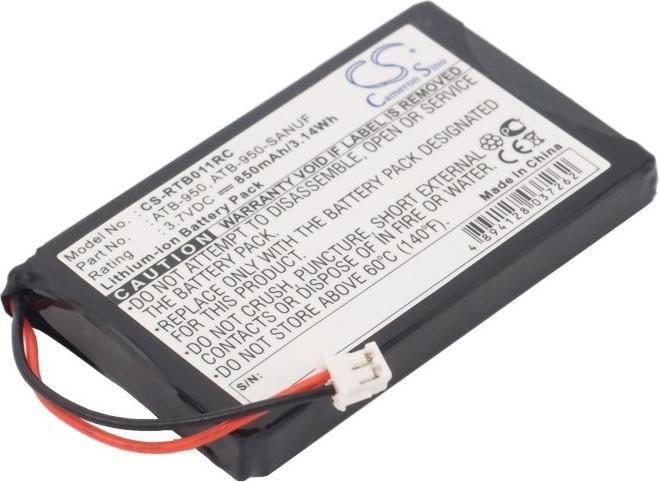 Image du produit NoName Pile de commande à distance 40-210154-17 et. al pour RTI, 3.7V, 850mAh (1 pcs, Spécifique à l'appareil, 850 mAh)