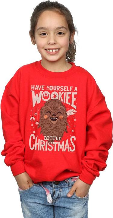 Produktbild Star Wars Wookiee Little Christmas Sweatshirt Mädchen (152, 158)