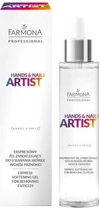 Image du produit Farmona Professional Hands Nails Artist Express Gel adoucissant pour enlever les cuticules autour des (50 ml)