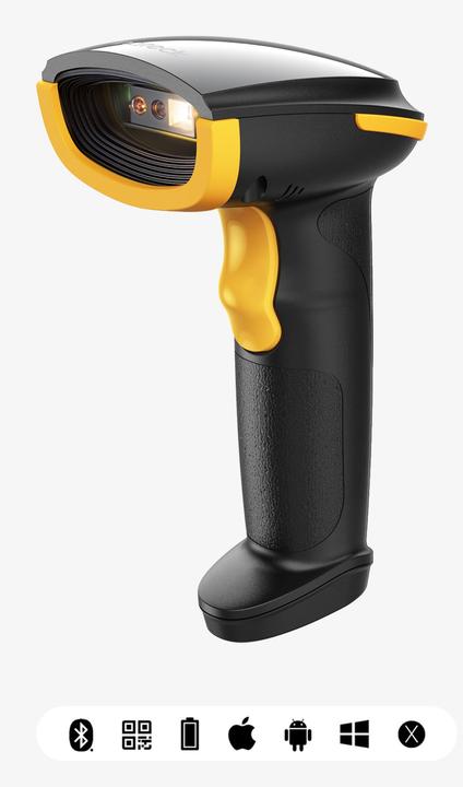 Actual product image Inateck Barcodescanner 23 black (BCST-23 black) (1D barcodes, 2D barcodes)