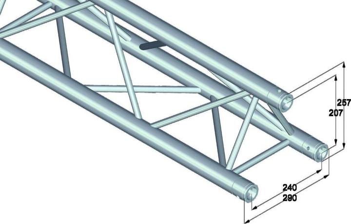 Image du produit Alutruss TRILOCK 60820 Traverse 3 points
