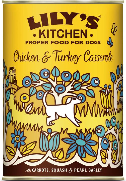 Actual product image Lily's Kitchen Chicken & Turkey (Adult, 1 pcs., 455 g)
