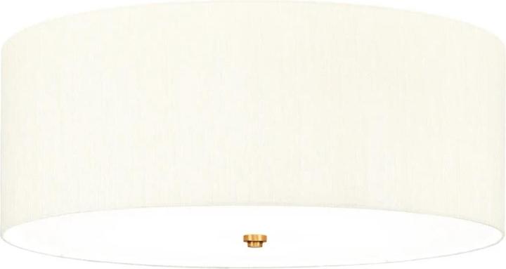 Actual product image Elstead Lighting Fletcher ceiling light E27 5-fold 27cm aged brass ivory (E27)