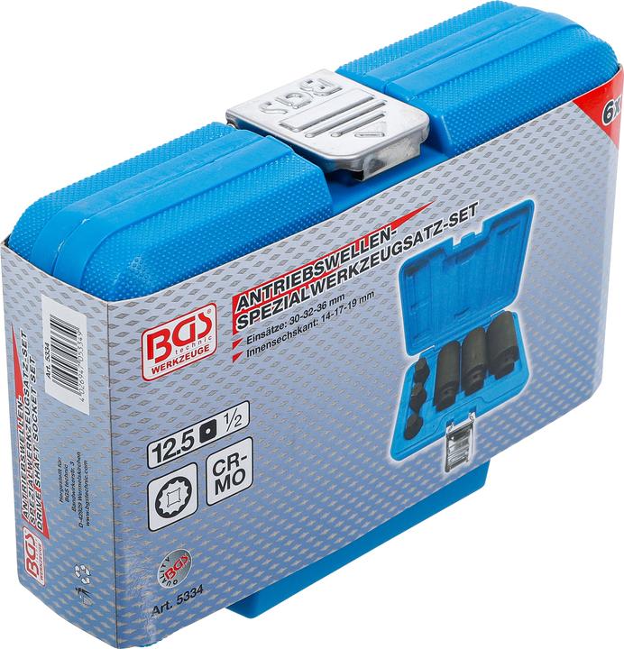Produktbild BGS Antriebswellen-Spezialeinsatz-Satz 6-tlg. (30 mm, 31 mm, 32 mm)