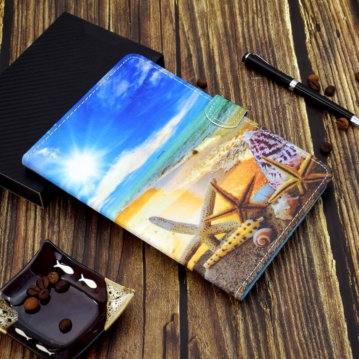 Actual product image Cover-Discount Galaxy Tab A7 Lite - Protective cover beach (Galaxy Tab A7 Lite)