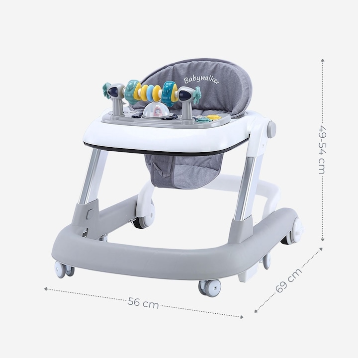 Produktbild Hermex Lauflernhilfe Baby Walker Lauflernwagen Laufwagen Gehfrei Laufhilfe Kleinkinder