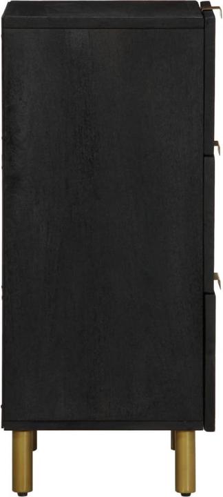 Image du produit VidaXL Buffet avec tiroirs Commode Buffet Armoire Noir Bois composite (40 x 33 x 75 cm)