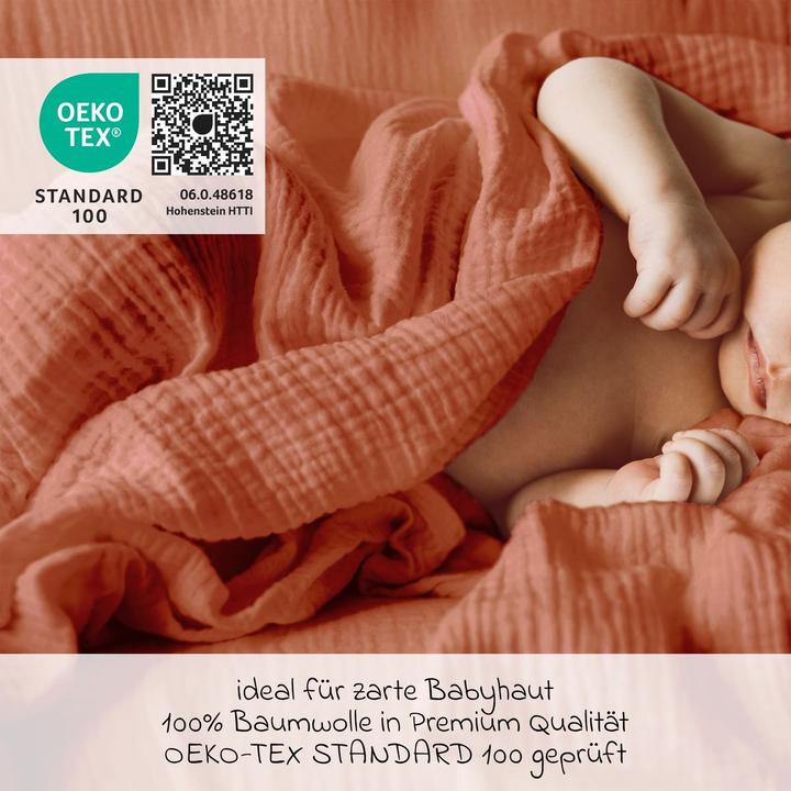 Actual product image Makian Mullwindeln & Mulltücher Mullwindel / Mulltuch 6er Pack 70 x 70 cm (70 cm, 70 cm)