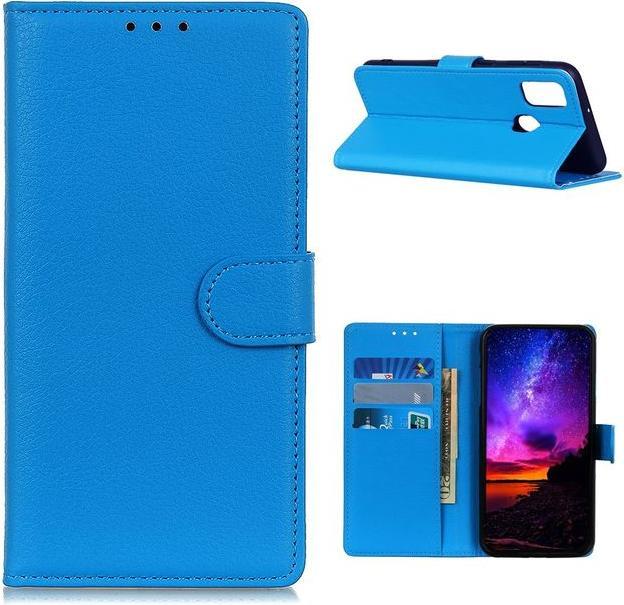 Actual product image MU Classic Litchi Leather Bookcover Series (Realme 7i)