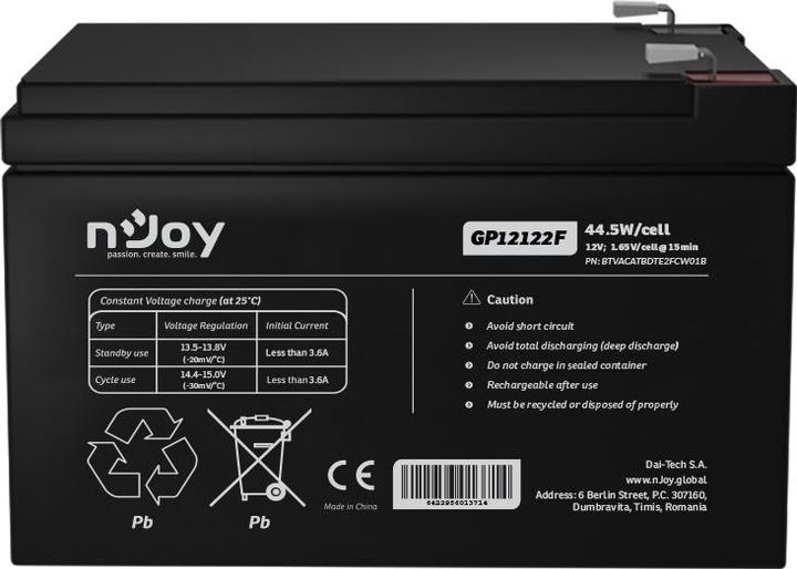 Produktbild Njoy GP12122F (1 Stk., 12000 mAh)
