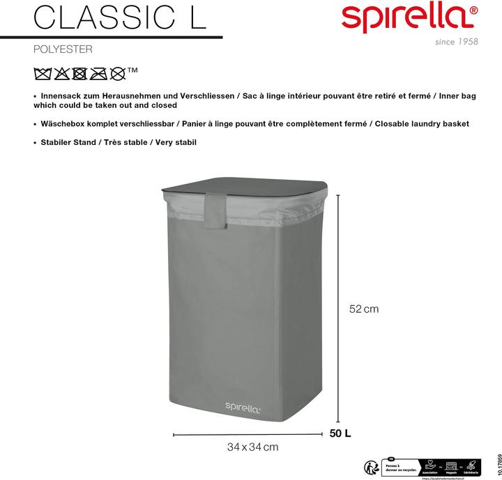 Actual product image spirella Classic (50 l)