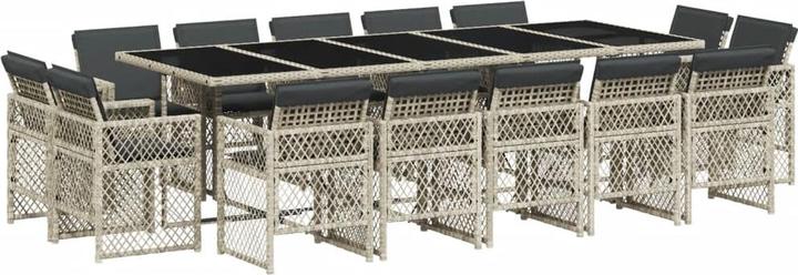 Produktbild vidaXL Garten Essgruppe (275 x 106 x 73 cm)