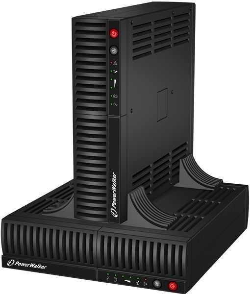 Actual product image Powerwalker VI 1000 RT HID 1000VA 900W Line-Interactive UPS Tower/Rack AVR LCD Pure Sine Wave SNMP Slot (1000 VA, 900 W, Line-interactive UPS)