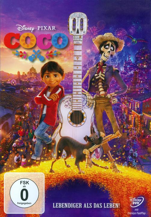 Actual product image Disney Interactive Studios coco (DVD, 2017, German)