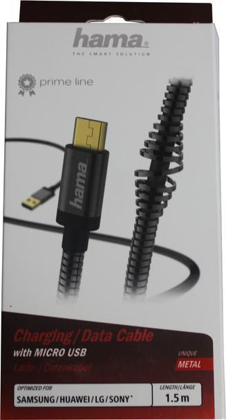 Produktbild Hama USB A – USB Micro-B (1.50 m, USB 2.0)