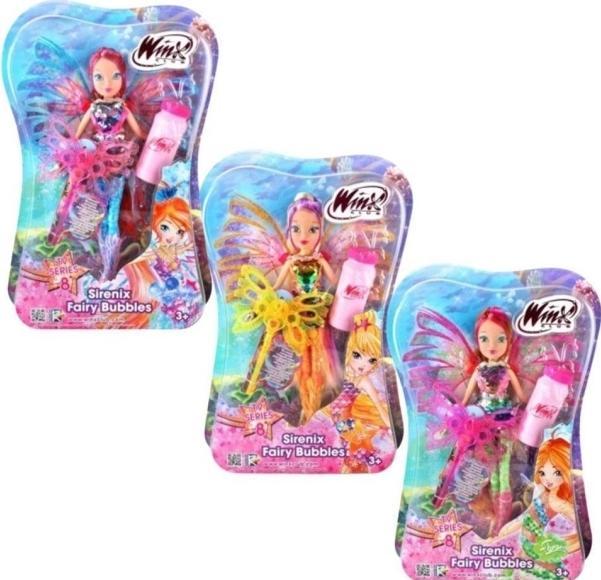 Rainbow Winx Club Sirenix Fairy Bubbles
