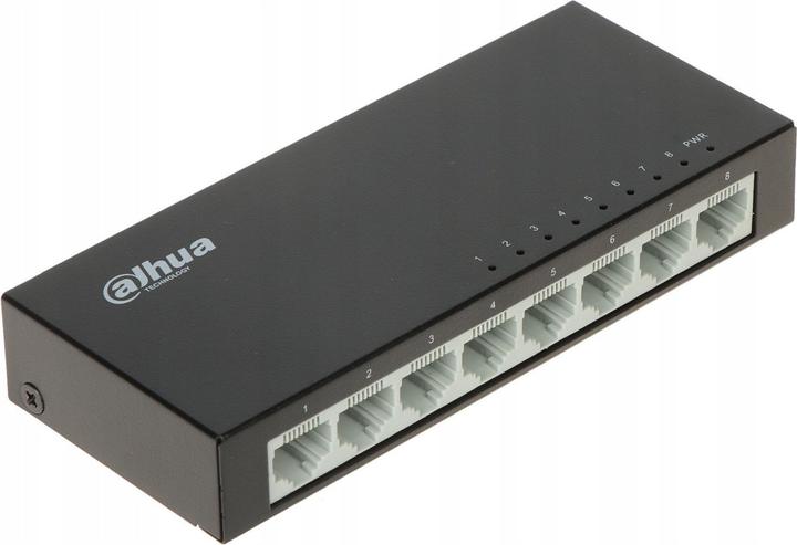 Actual product image Dahua NET SWITCH 8PORT 10/100M/SF1008-EUR (8 ports)