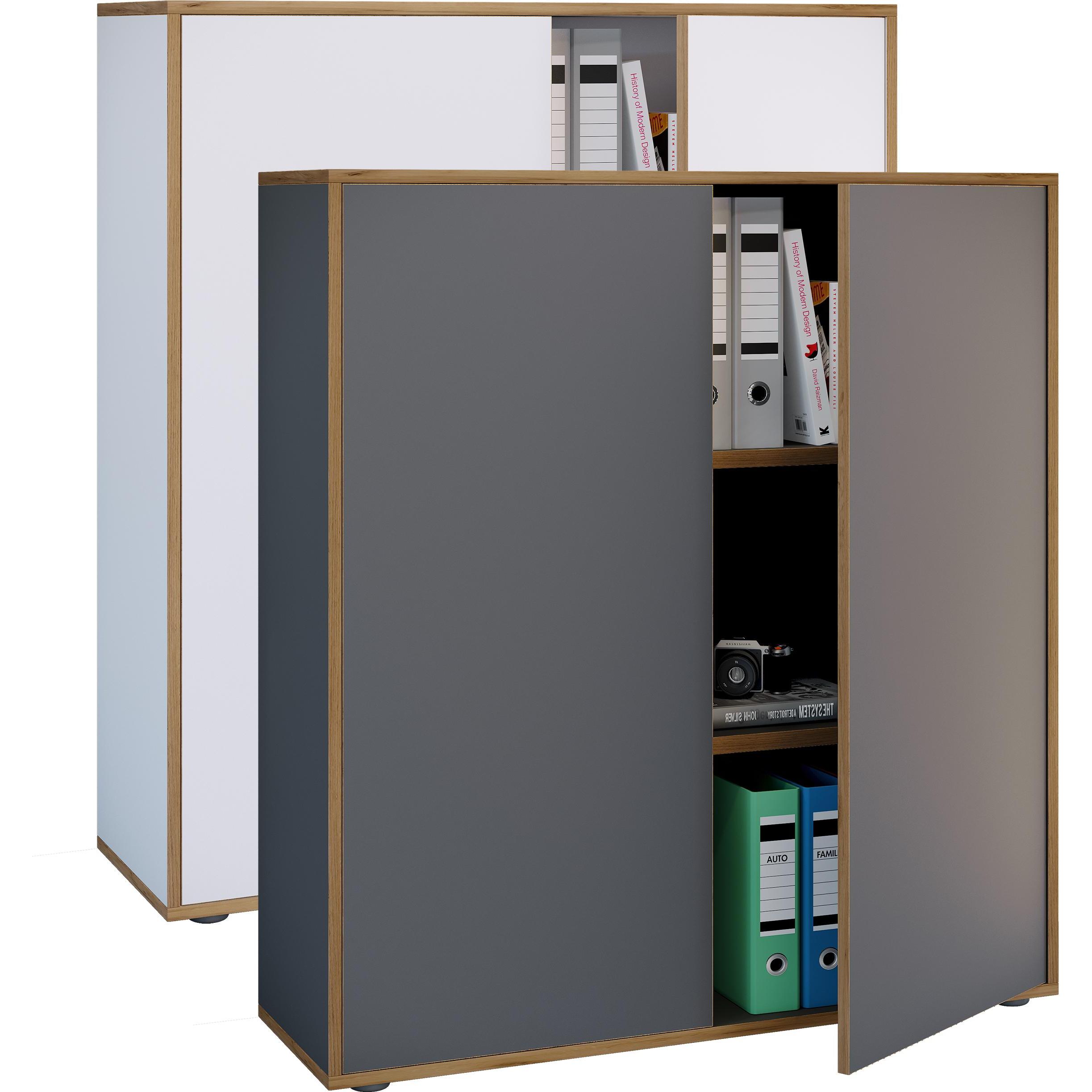 Thumbnail - VCM, Aktenschrank, Büroschrank Sideboard Salia 3fach B100