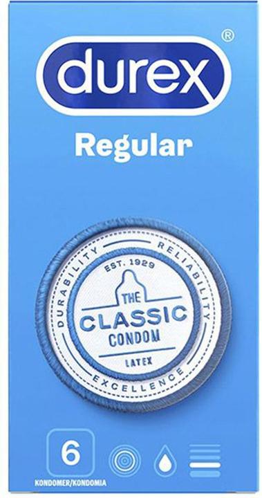 Produktbild Durex Regular (6 Stk.)
