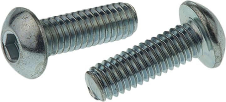 Produktbild RS PRO Schrauben Linsenkopf ISO7380 M4x12mm (100 Schrauben pro Stück)