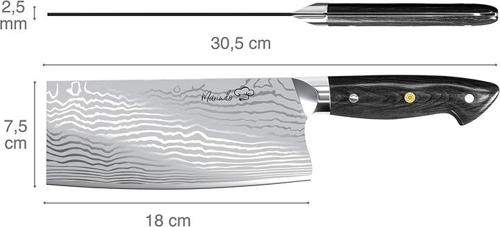 Produktbild Marindo Chinesisches Kochmesser (18 cm)
