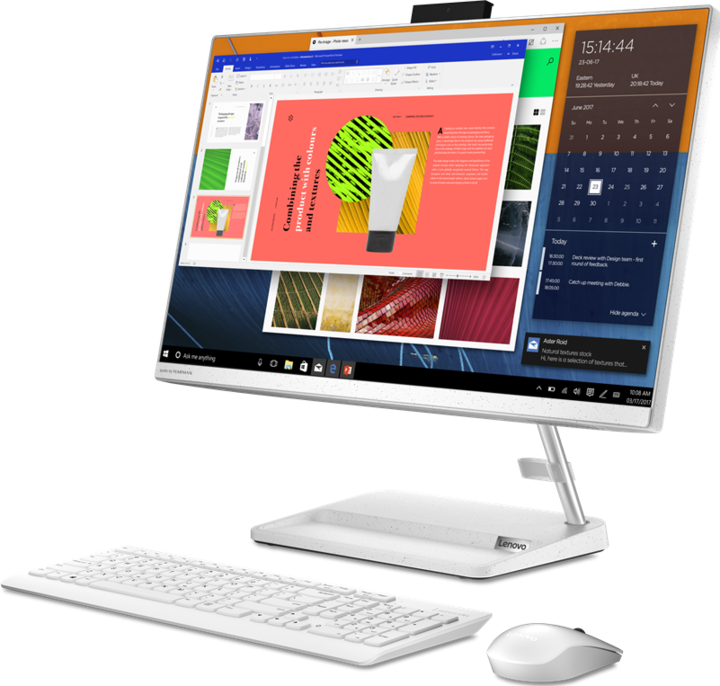 Actual product image Lenovo IdeaCentre AIO 3 24ITL6 (Intel Core i3-1115G4, 8 GB, 1000 GB, Intel UHD Graphics)