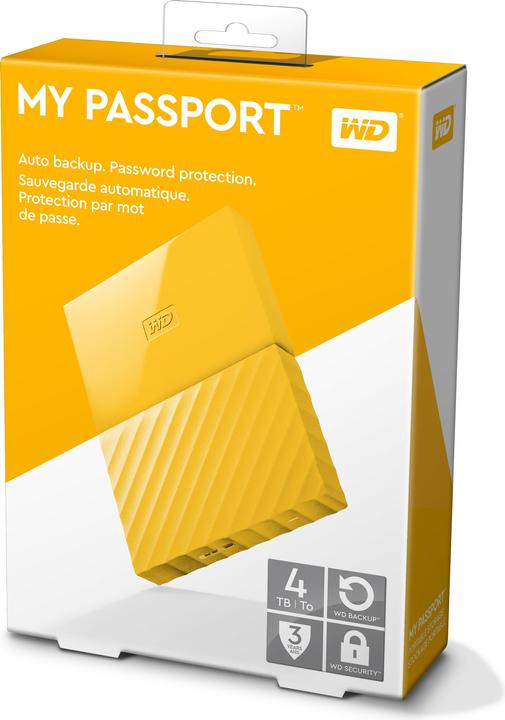 Actual product image WD My Passport (4 TB)