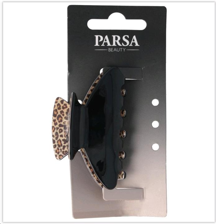 Produktbild Parsa Beauty PARSA Haarklammer mit Leomuster, schwarz 1 Stk. (1 Stk.)