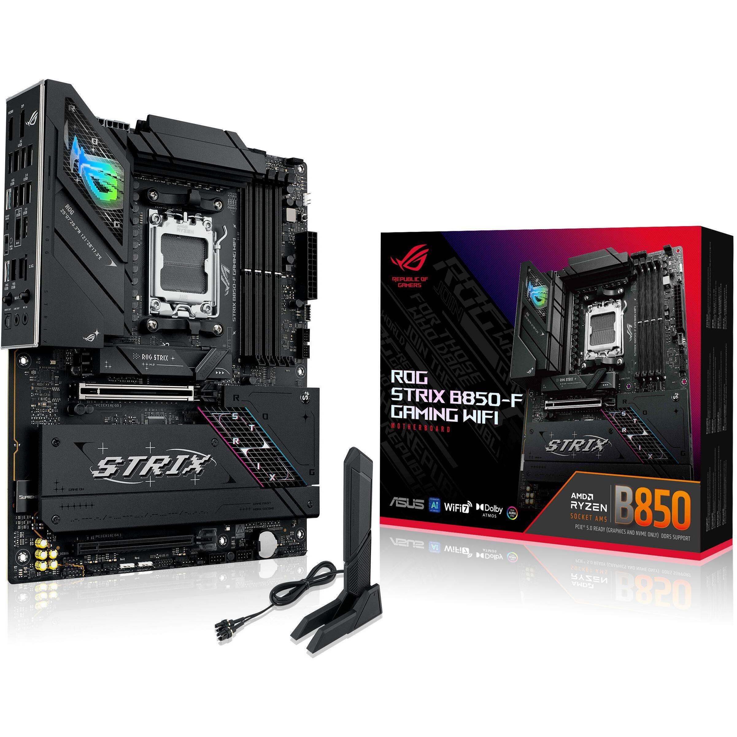 ASUS ROG STRIX B850-F GAMING WIFI (AM5, AMD B850, ATX), Mainboard