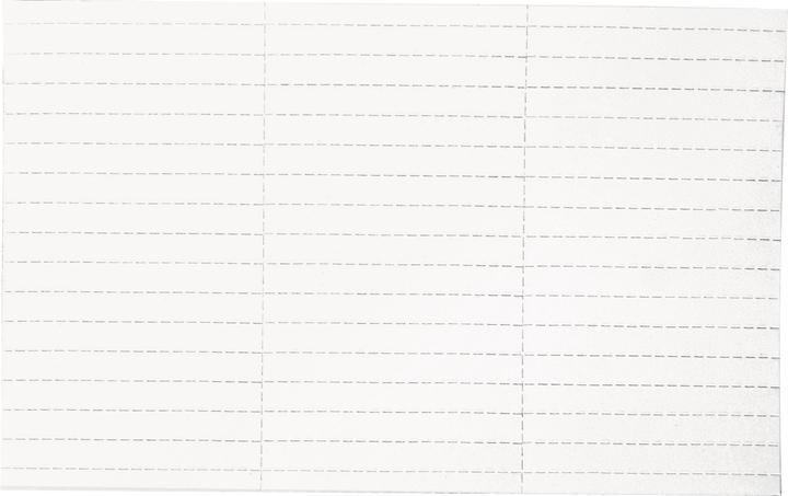 Actual product image Legamaster Label holder 20x60mm white 90pcs.