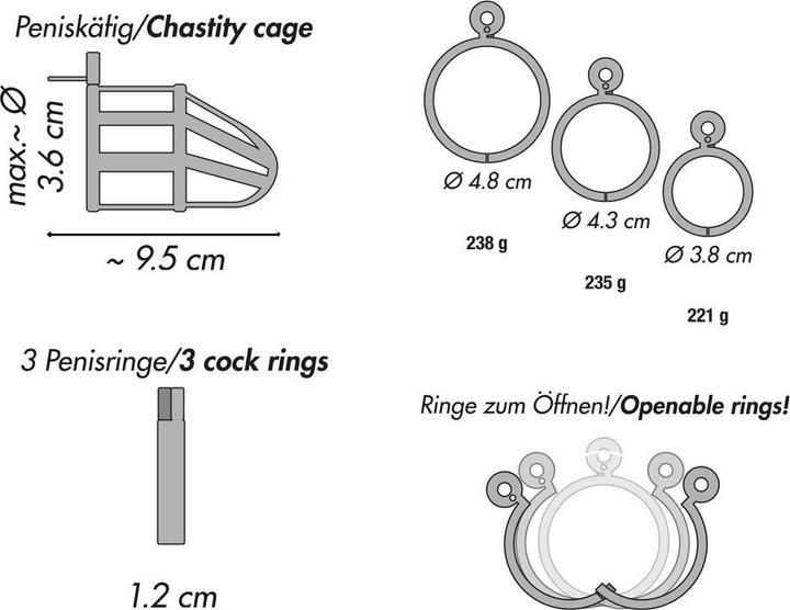 Produktbild You2Toys Chastity Cage