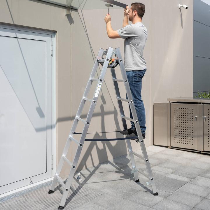 Actual product image Munk Safety rung ladder, double-sided access (Stepladder, 270 cm)
