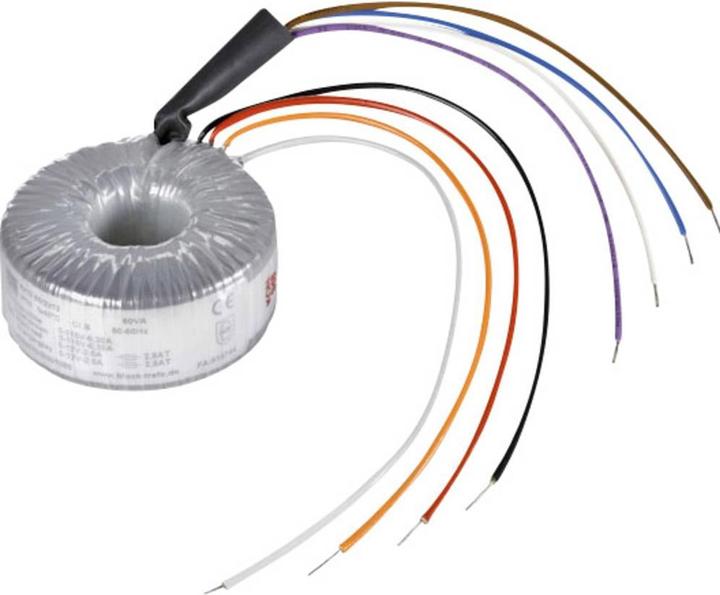 Actual product image Block Toroidal Transformer 2x24V 225VA