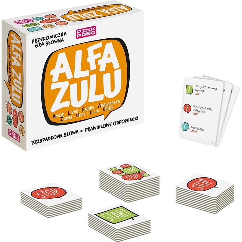 Thumbnail - Pink Frog Gra słowna Pink Frog-Alfa Zulu 25163