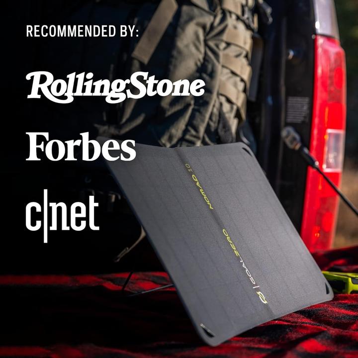 Image du produit Goal Zero Nomad 10 (10 W, 0.51 kg)