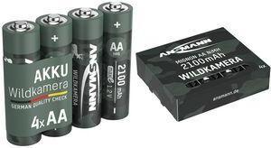 Actual product image Ansmann 1322-0026 Mignon (AA) rechargeable NiMH 2100 mAh 1.2 V 4 pcs. (4 pcs., AA, 2100 mAh)