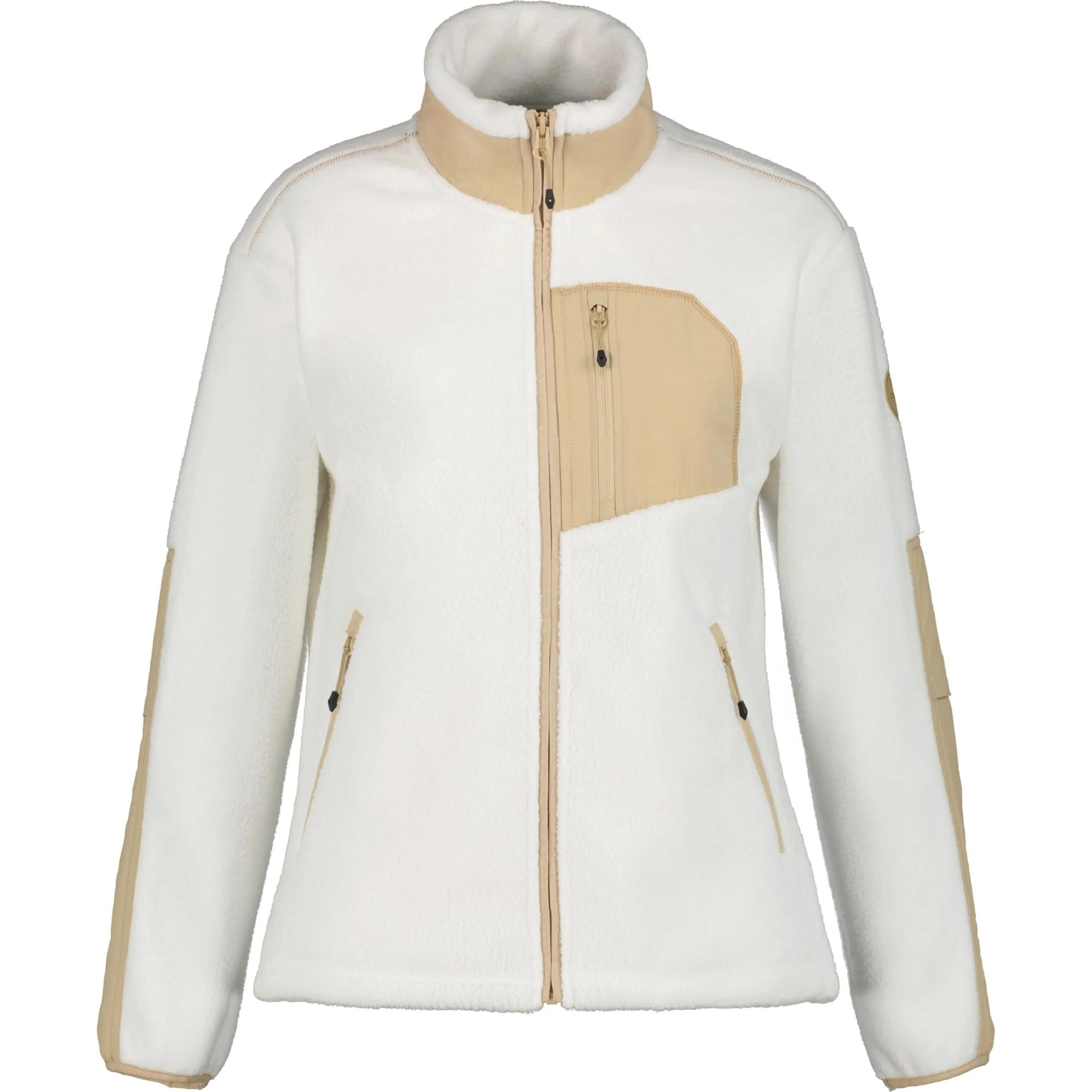 Icepeak, Damen, Jacke, damen-fleecejacke milltadt (S), Weiss, S