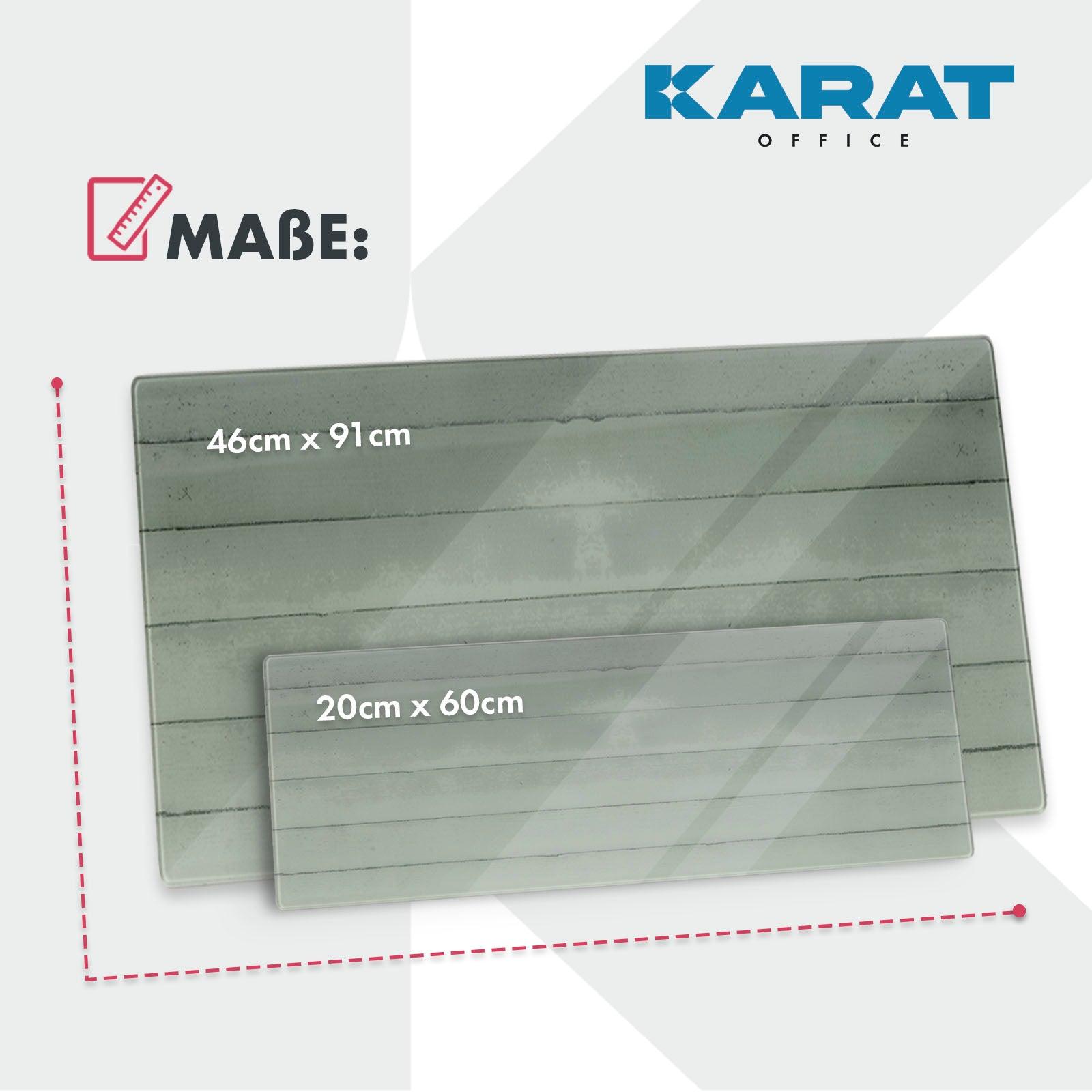 Thumbnail - Karat, Präsentationstafel, Glasboard-Wood