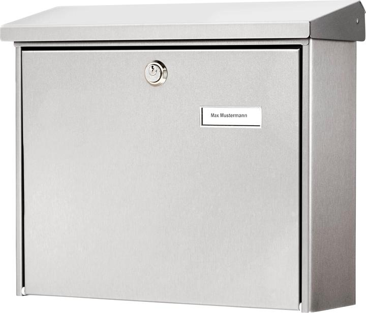 Actual product image Burg Wächter Stainless steel letterbox AMRUM 3867 NI