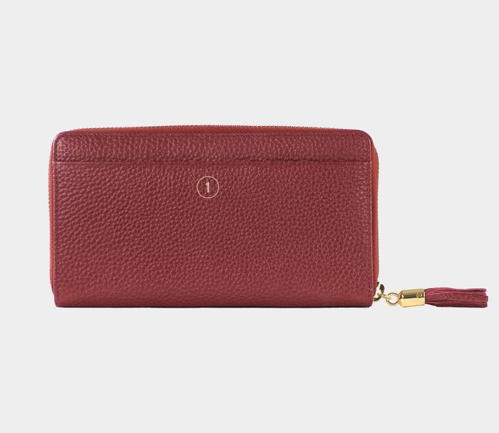 Actual product image Braun Büffel ALESSIA red dhalia