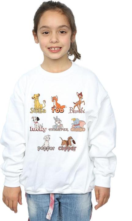 Produktbild Disney Little Friends Animals Sweatshirt Mädchen (140, 146)