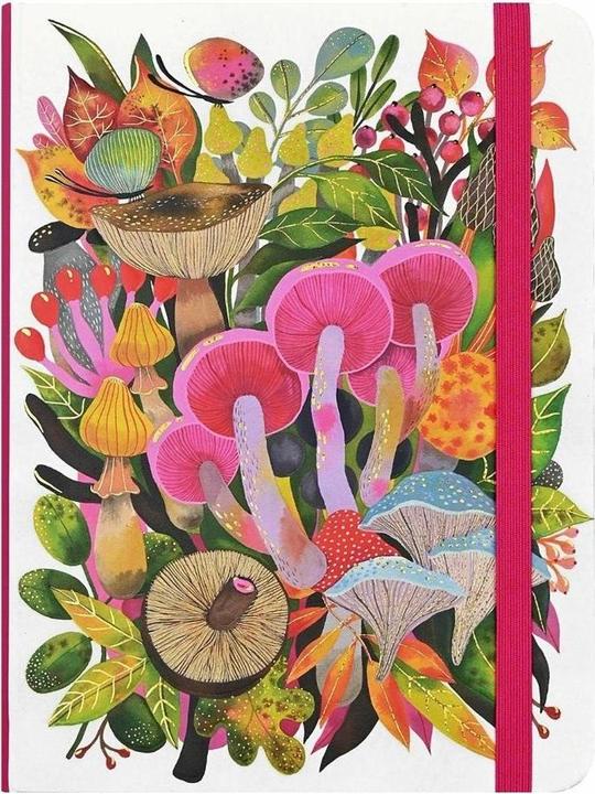 Runo Leśne Midi-Notizbuch (A5, Lined, Hardcover)