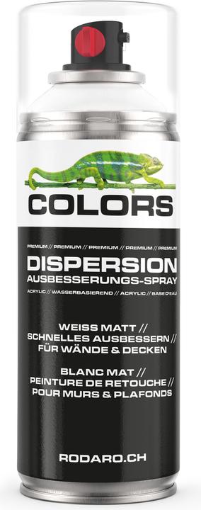 Actual product image Colors Dispersion Touch Up Spray (White, 0.15 l)